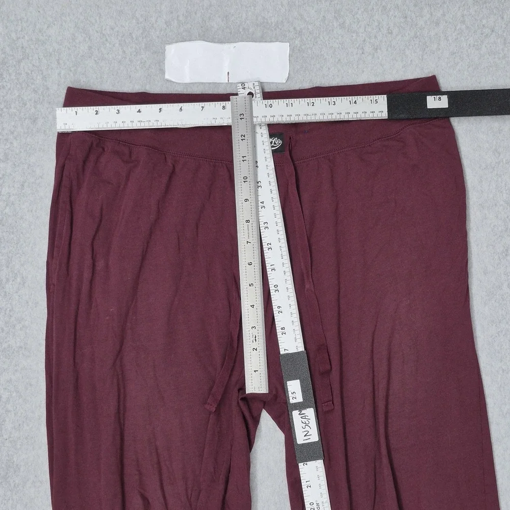 Polo Ralph Lauren‎ Men Sleepwear XL Burgundy Sweatpants POLO Pajama Pants Logo